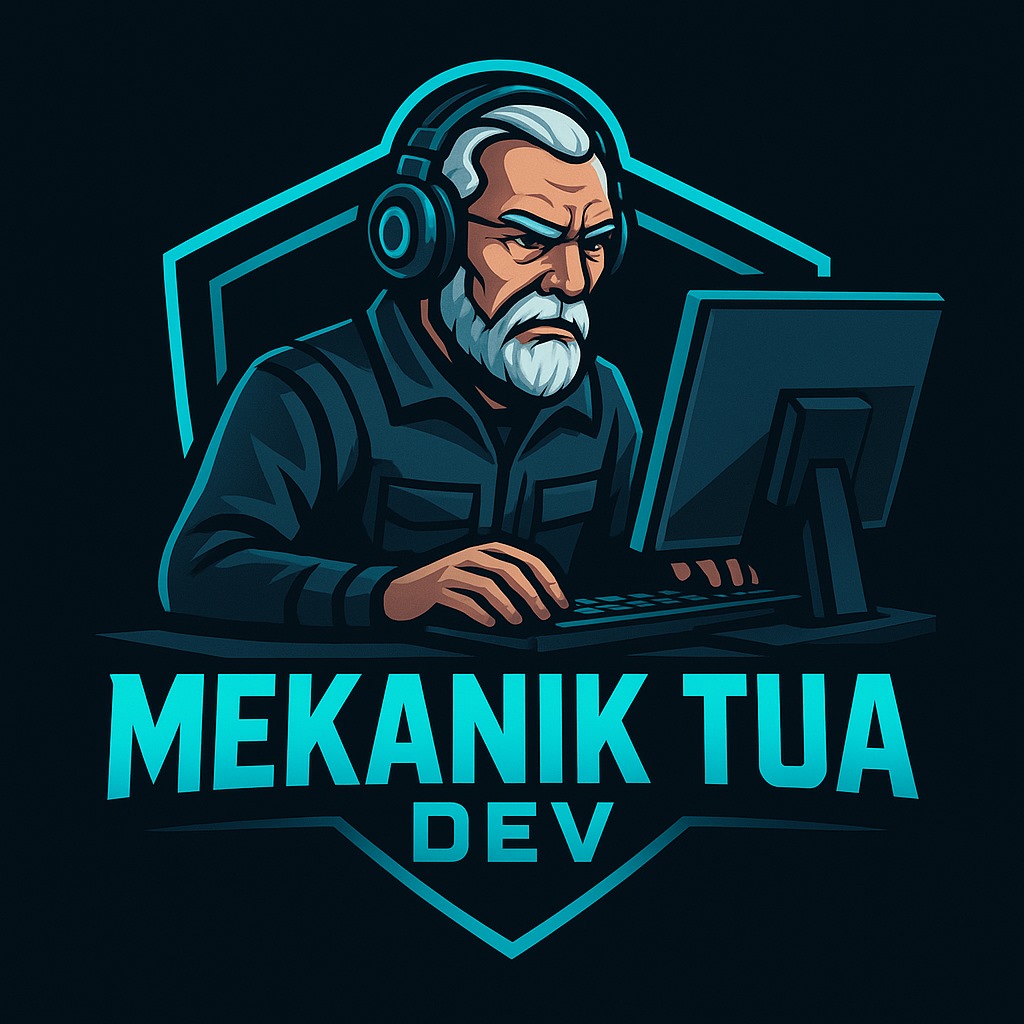 Mekanik Tua Dev Logo